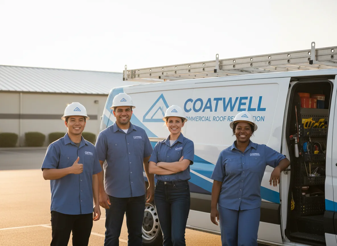 Commercial roof coating company in Munroe Falls, OH